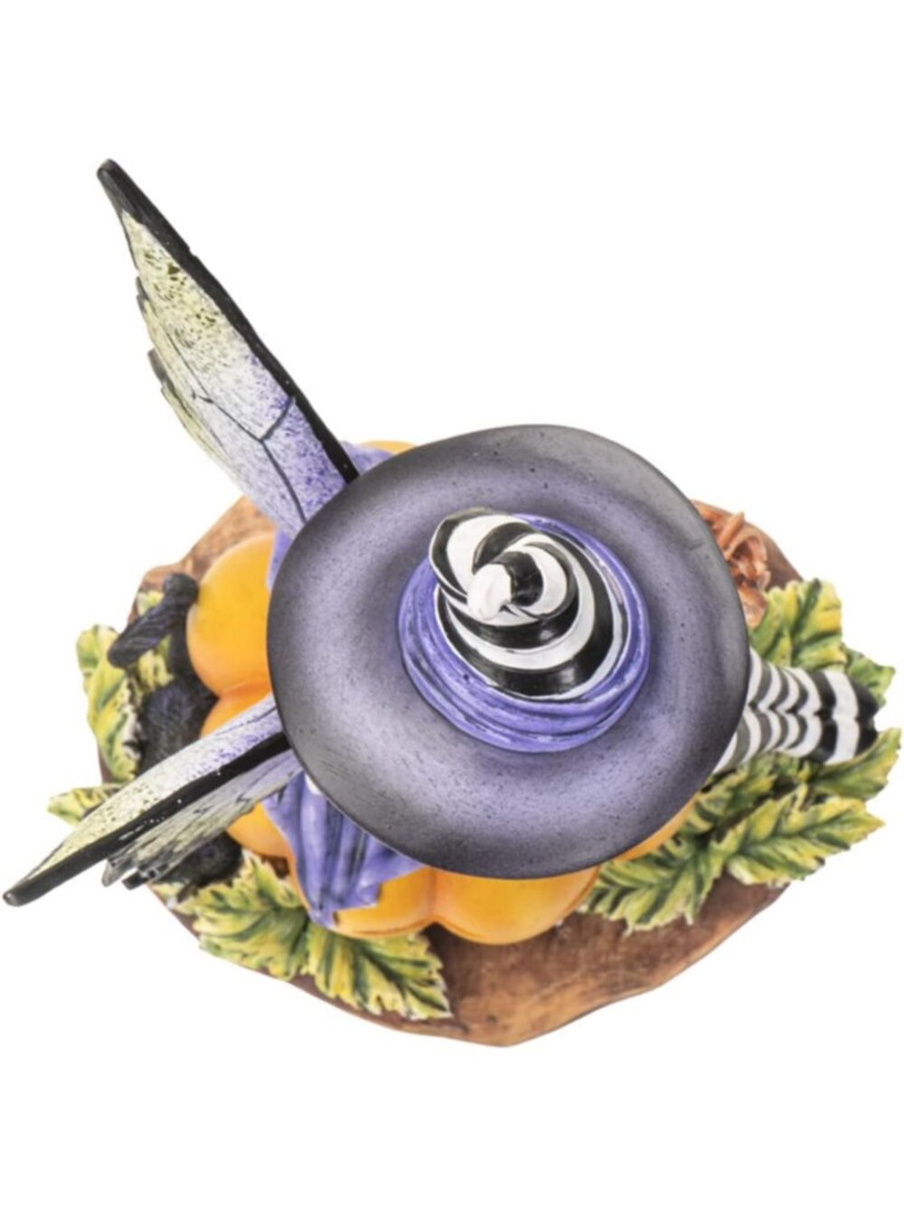 Fairy Witch Pumpkin Figurine for Indoor/Outdoor Decor, Halloween & Fairy - Picture 7 of 7